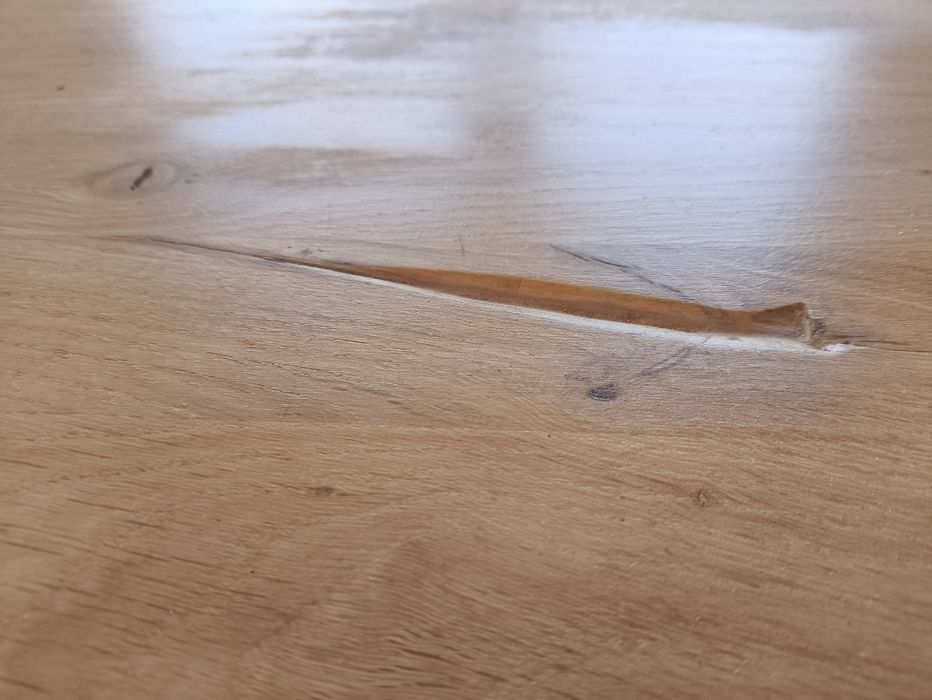 Трапезна маса от масив бял дъб