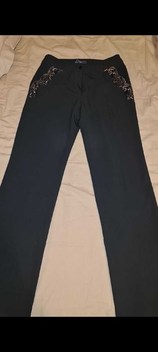 брюки  женские черные