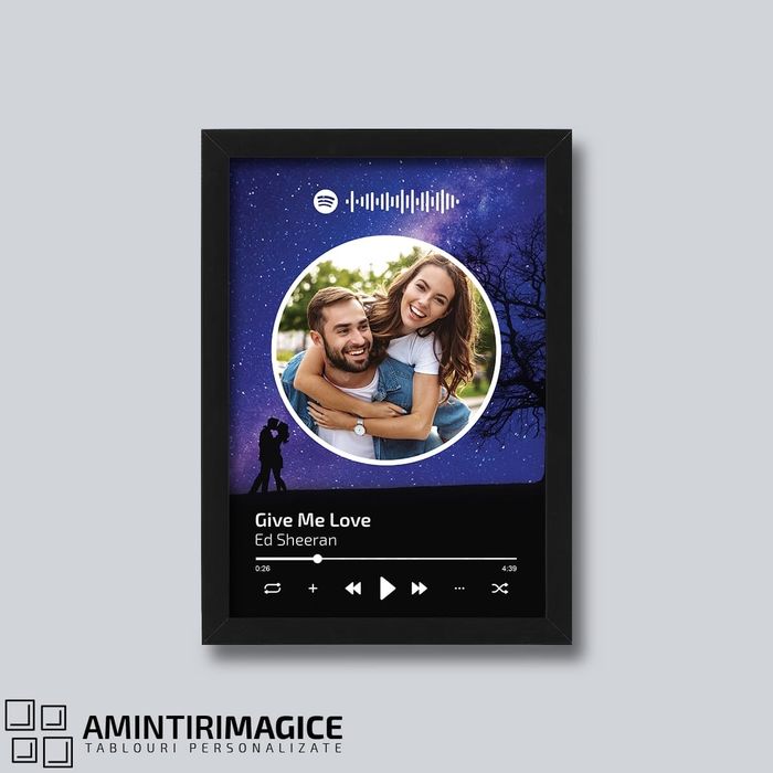 Rama foto muzicala Personalizata