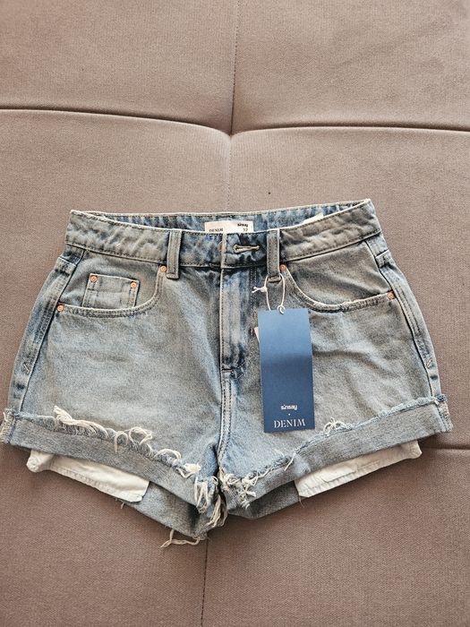 Къси дънкови панталонки