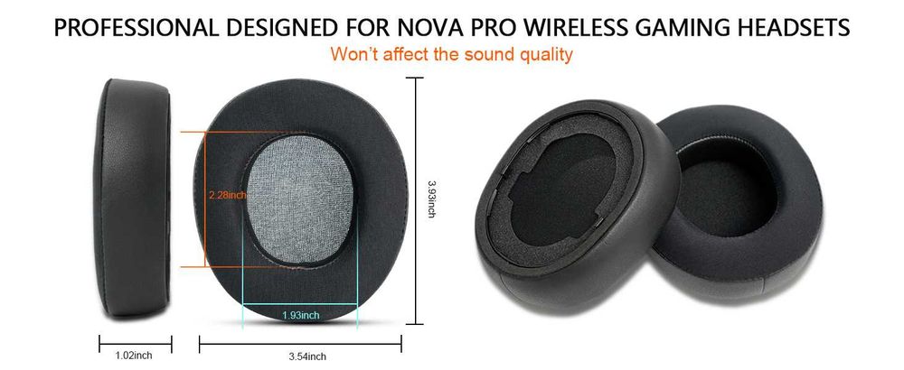 Set 2 bureti pentru casti SteelSeries Arctis Nova Pro Wireless