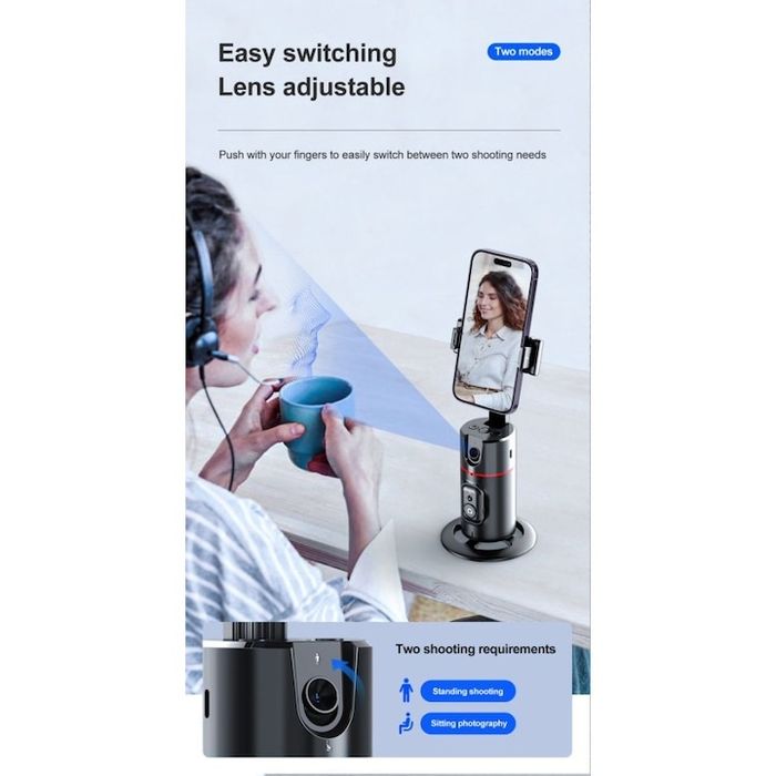 Qirita cmamub за автоматично проследяване на лица