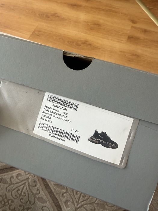 Balenciaga Triple S Black
