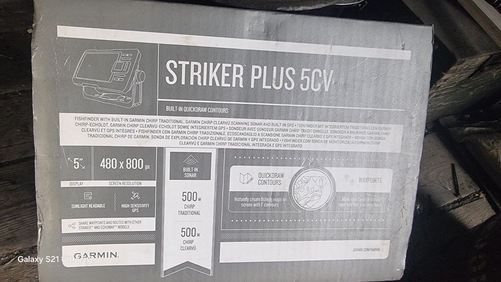 Эхолот Гармин страйкер 5 CV Plus