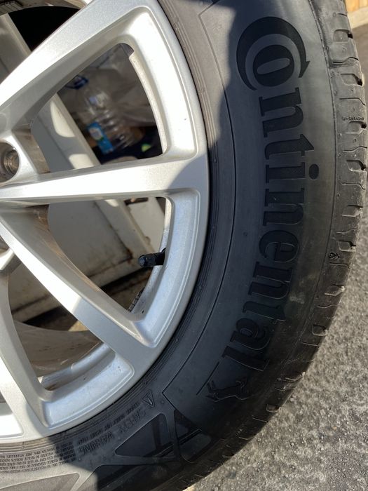 Jante originale Audi A6, si anvelope Continental 225/60/17