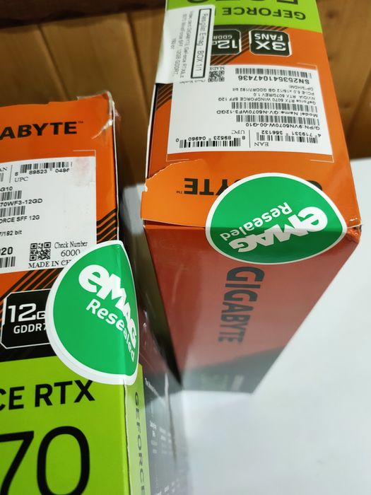 RESIGILAT - Placa Video RTX 5070 12GB GDDR7 - Gigabyte WindForce SFF