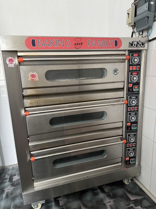 профессиональная электрическая подовая печь