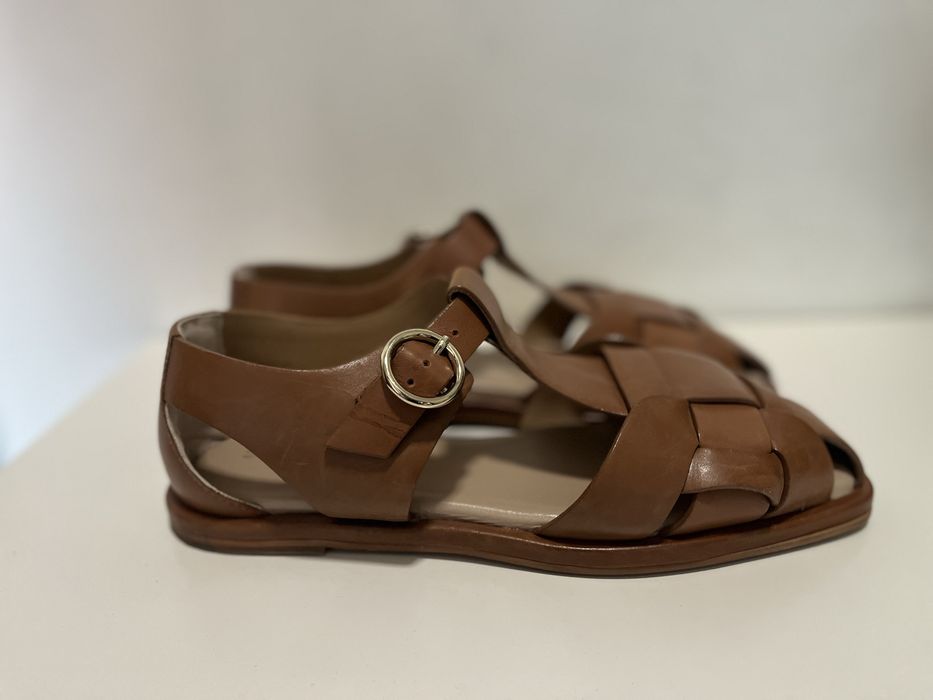 Сандали NEXT естествена кожа