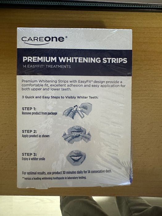 CareOne ленти за избелване на зъби