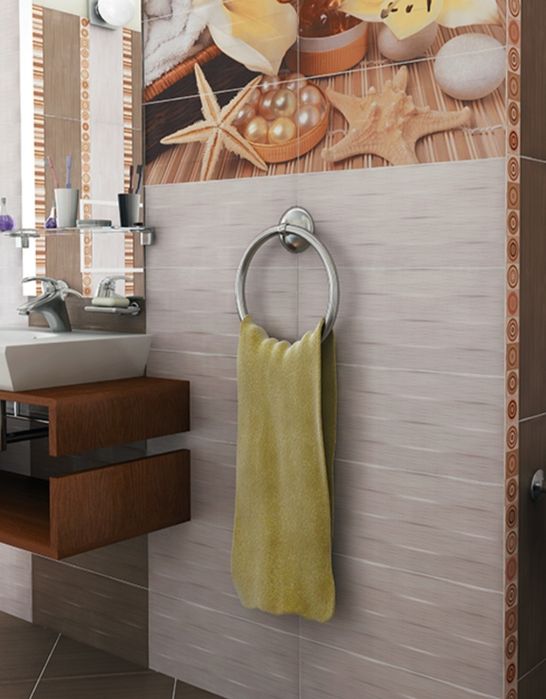 Нови неразопаковани плочки за баня Виола 20х50 и 33.3 см.от КАИ  с 30%