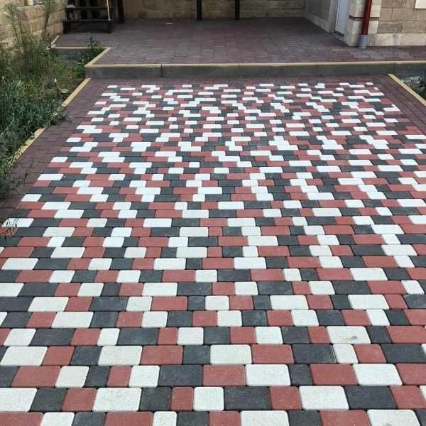 Укладка брусчатки