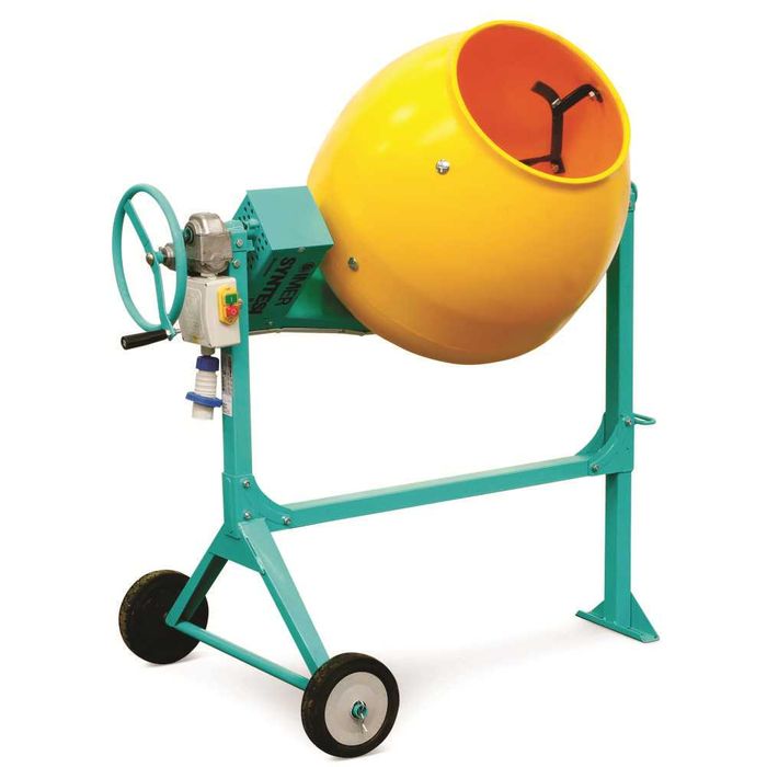 Betoniera profesionala IMER Syntesi 140, 138 l, motor 230V, 0.3 kW, cuva plastic