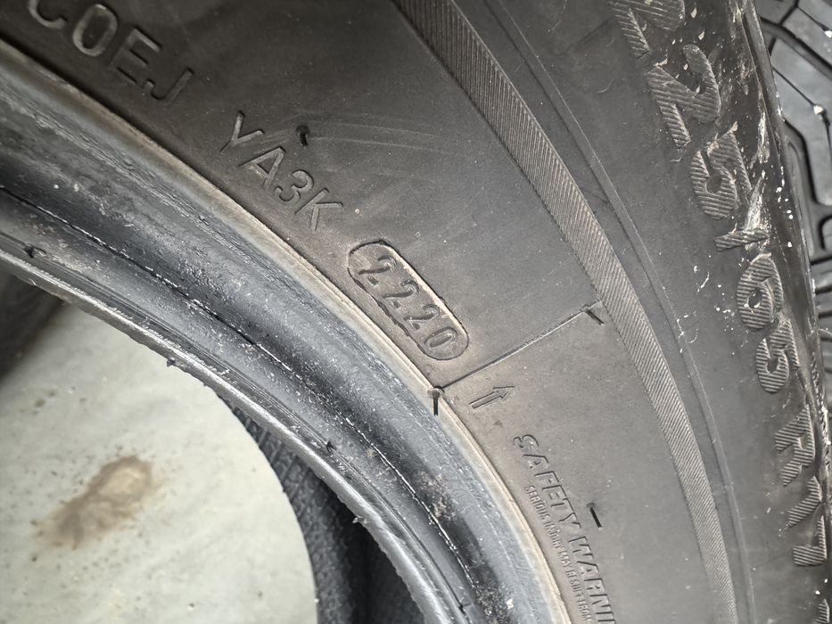 Set 4 anv M+S 225/65/17 Yokohama/Kumho
