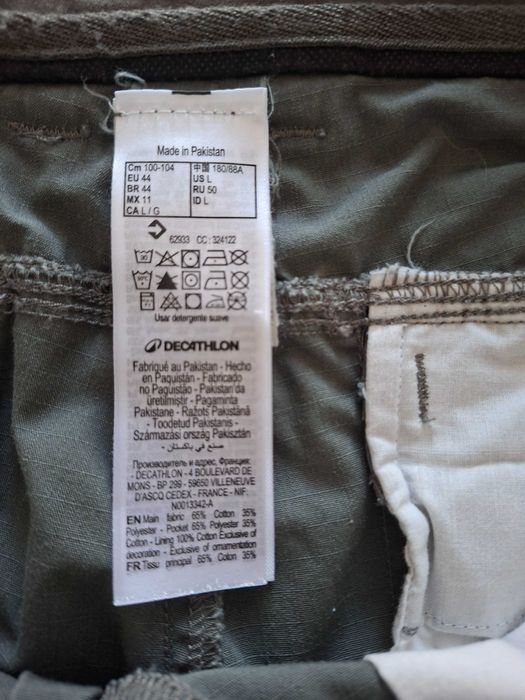 Pantalon Cargo Modulabil Decathlon