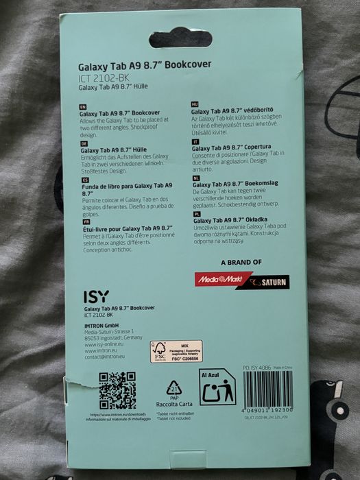 Husa Galaxy Tab A9 8.7” SIGILATA