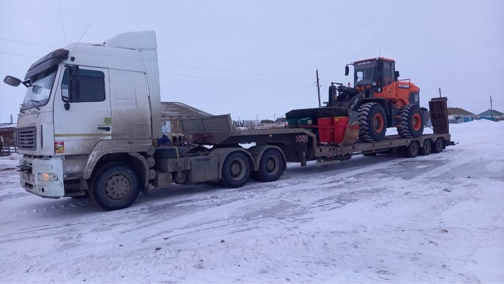 Низкорамный трал перевозка