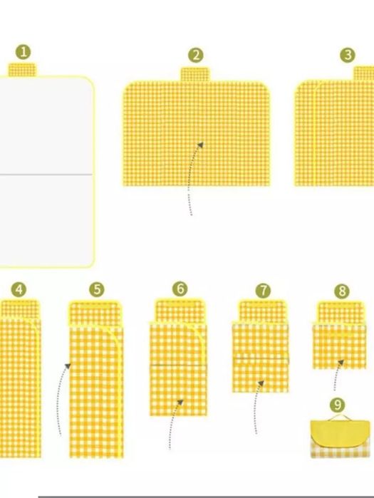 Piknik kovrik Piknik tushagi qatlama