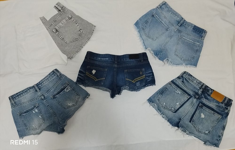 Lot 5perechi pantaloni scurti xs