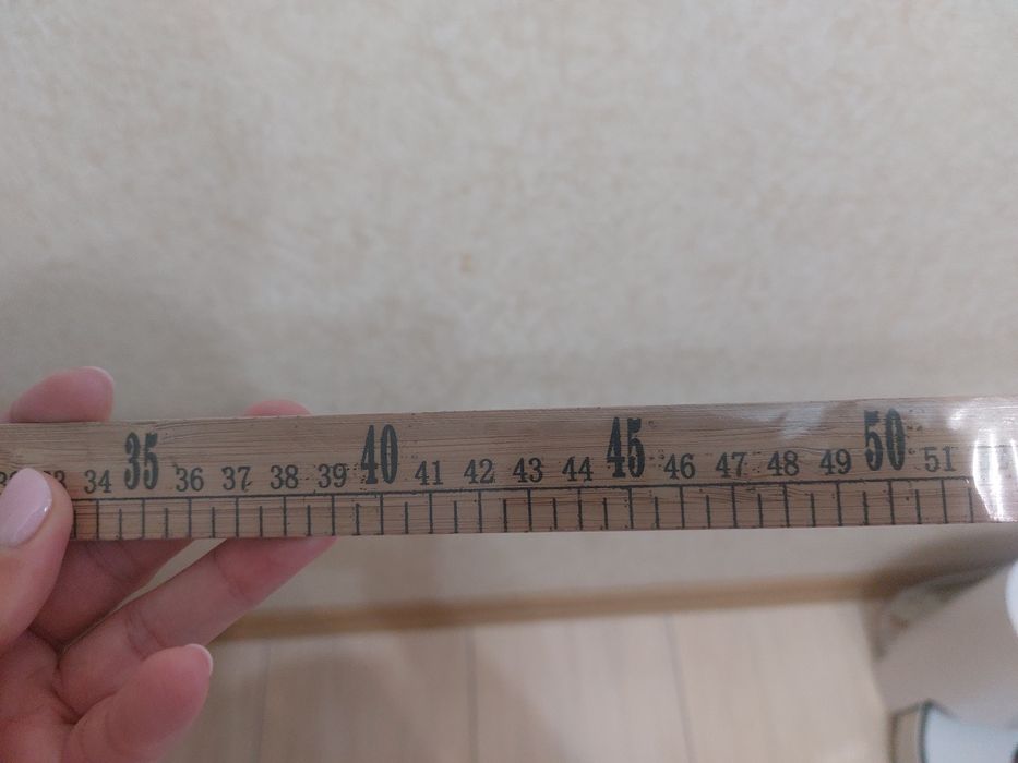 Линейка деревянная 100см