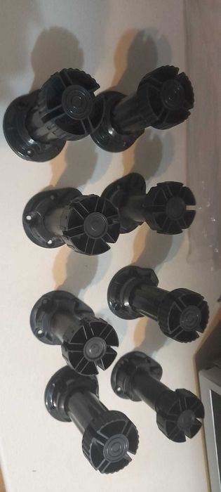 vand 8 buc picioare reglabile mobilier plastic 8-12 cm