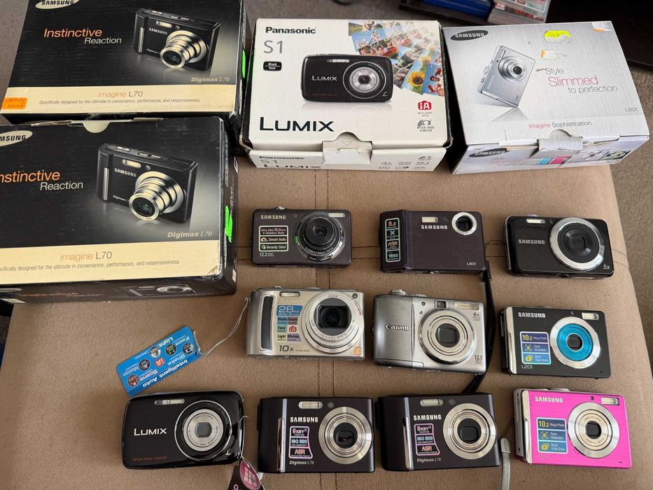 Комплект 16 компактни фотоапарата и Feiyu Tech Summon Plus 4k гимбал
