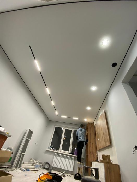 Натяжные потолки алматы