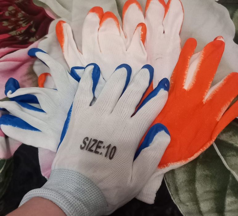 Рабочие перчатки . ПИШИТЕ