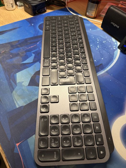 Kit Logitech MX Keys S Combo - Mouse MX Master 3S + Tastatura MX Keys S + Palmrest