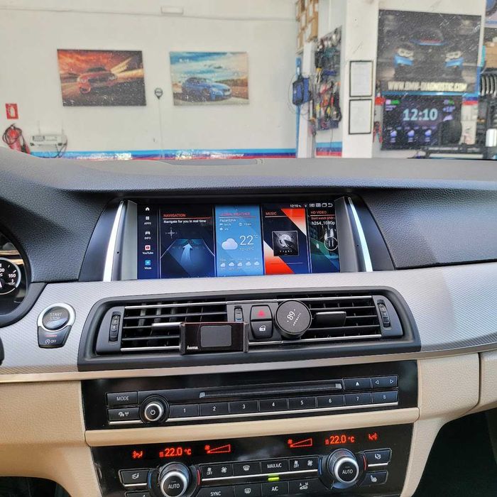 Навигация с ANDROID 14 8GB RAM 128GB HDD BMW F10 F11 БМВ Ф10 Ф11 Андроид CIC NBT + Apple Carplay