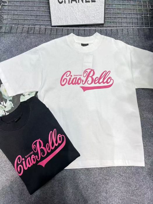 тениски balenciaga обърсайз