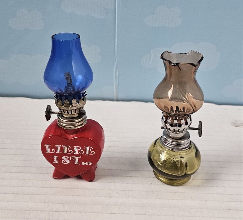 Lot lămpi de petrol vintage