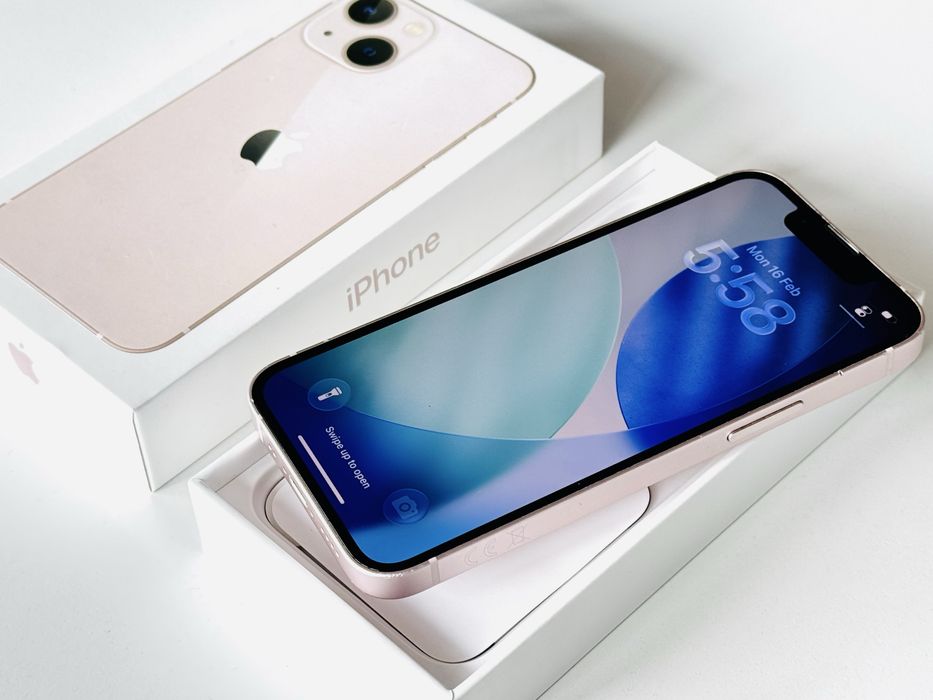 Iphone 13 Mini 512GB Pink 100% Батерия ! Гаранция 6 месеца