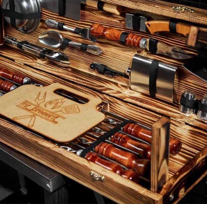 Set Premium pentru Gratar / Camping - Cadoul Perfect