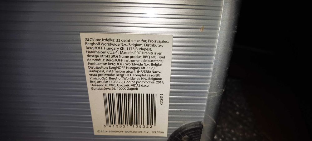 Ustensile si tacamuri inox set gratar sigilat BergHOFF