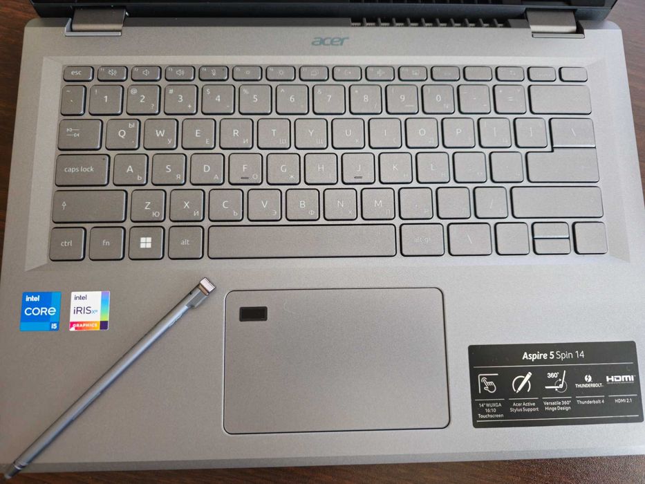 лаптоп Acer Aspire 5 Spin 14