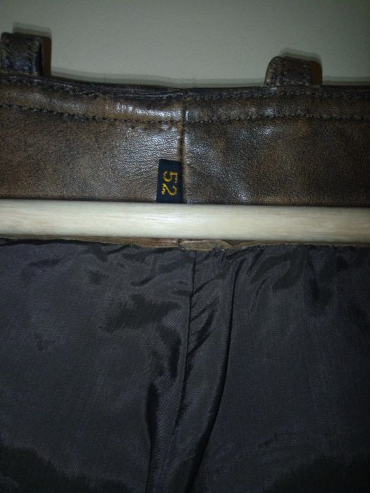 Pantaloni piele moto