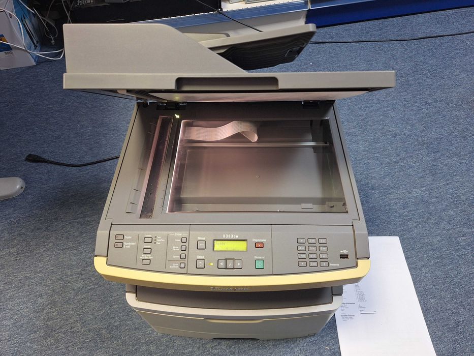 Multifunctionala laser monocrom Lexmark X363dn, A4, duplex, retea