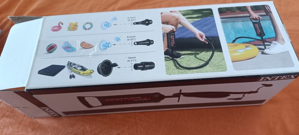 Ръчна помпа за надуваеми играчки