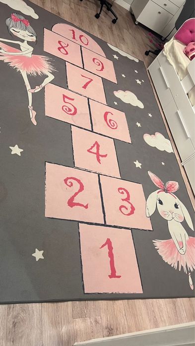 Детский ковер для девочек