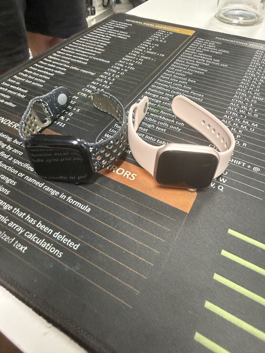Apple Watch Series 9 41mm și 45mm, 2 bucăți, stare foarte bună