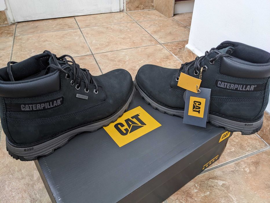 Ghete bocanci CAT Caterpillar impermeabili piele Noi Originali