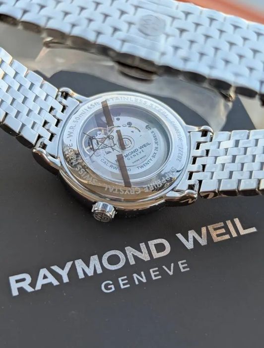RAYMOND WEIL "Maestro" 2827 Open Heart Нов!