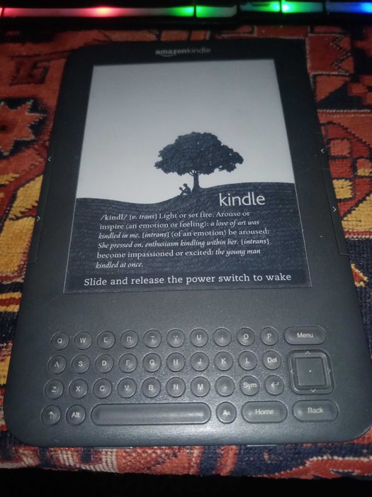 Amazon Kindle reader