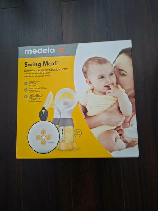 Двойна двуфазна помпа за кърма Medela - Swing Maxi