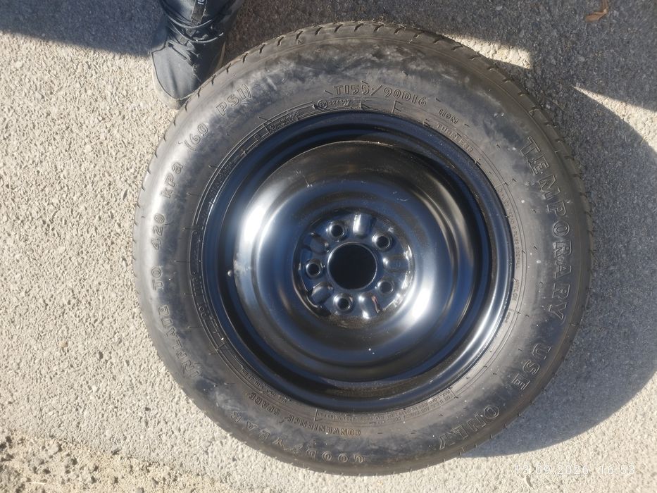 Резервна гума(патерица) 155/90/r16 5х114.3