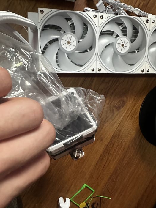 Cooler CPU NOU NOUȚ Thermalright Frozen Warframe 360 Ultra ARGB White, AIO 360mm cu ecran LCD, Intel & AMD