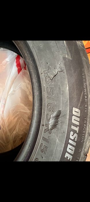 Продам летний комплект резины