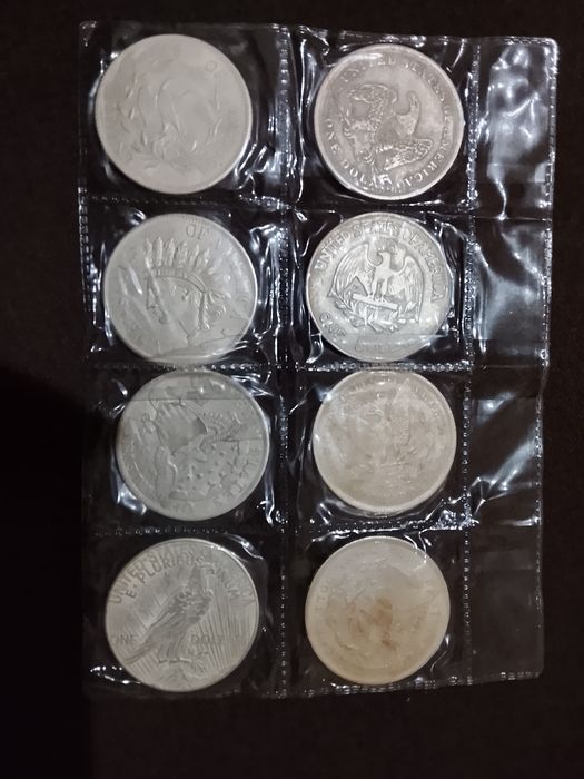 Morgan dollars replica