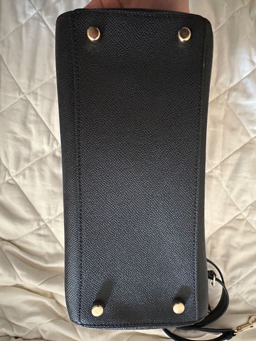 Coach mini black bag чанта