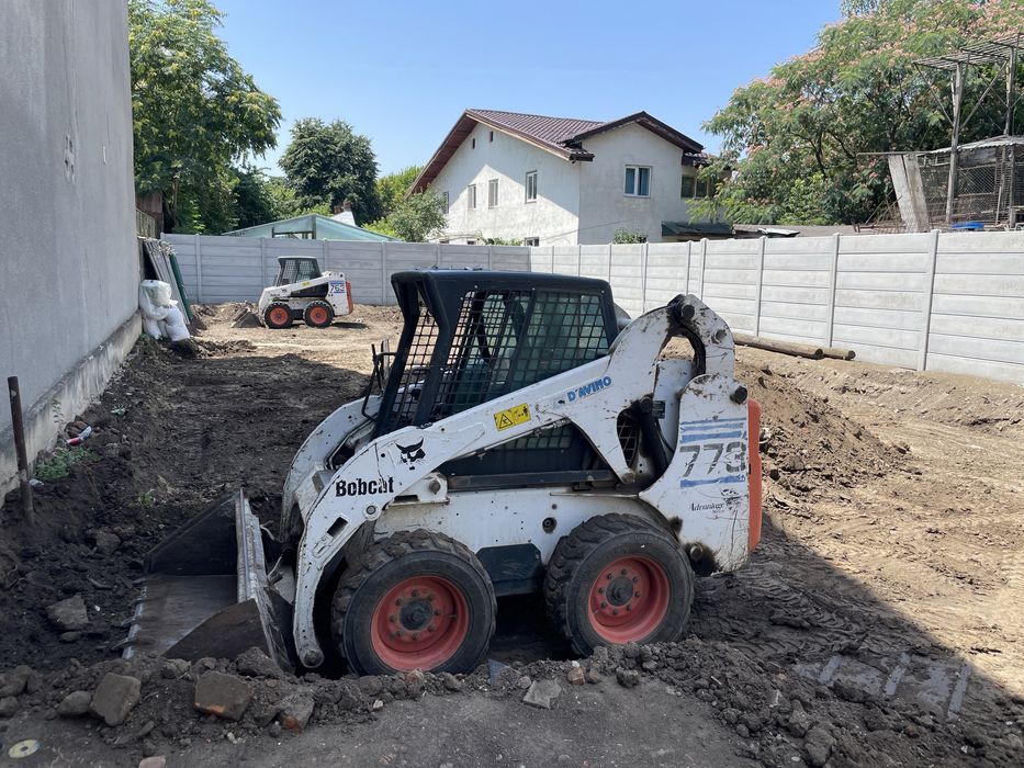 Evacuare pamant excavat resturi vegetale crengi gazon